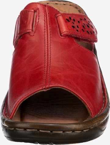 JOSEF SEIBEL Mules in Red