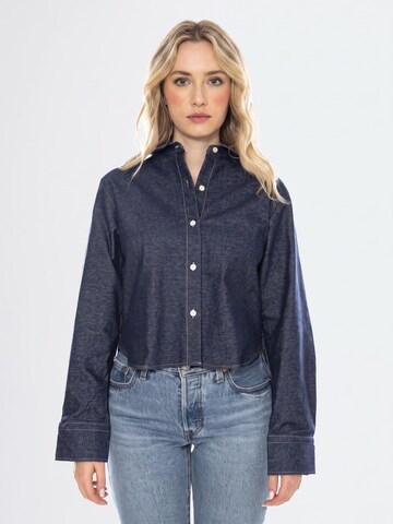 elvine Bluse 'Norie'‌‌‌‌‌‌‌‌‌ in Blau: Vorderseite