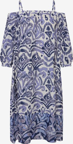 Ulla Popken Dress in Blue: front