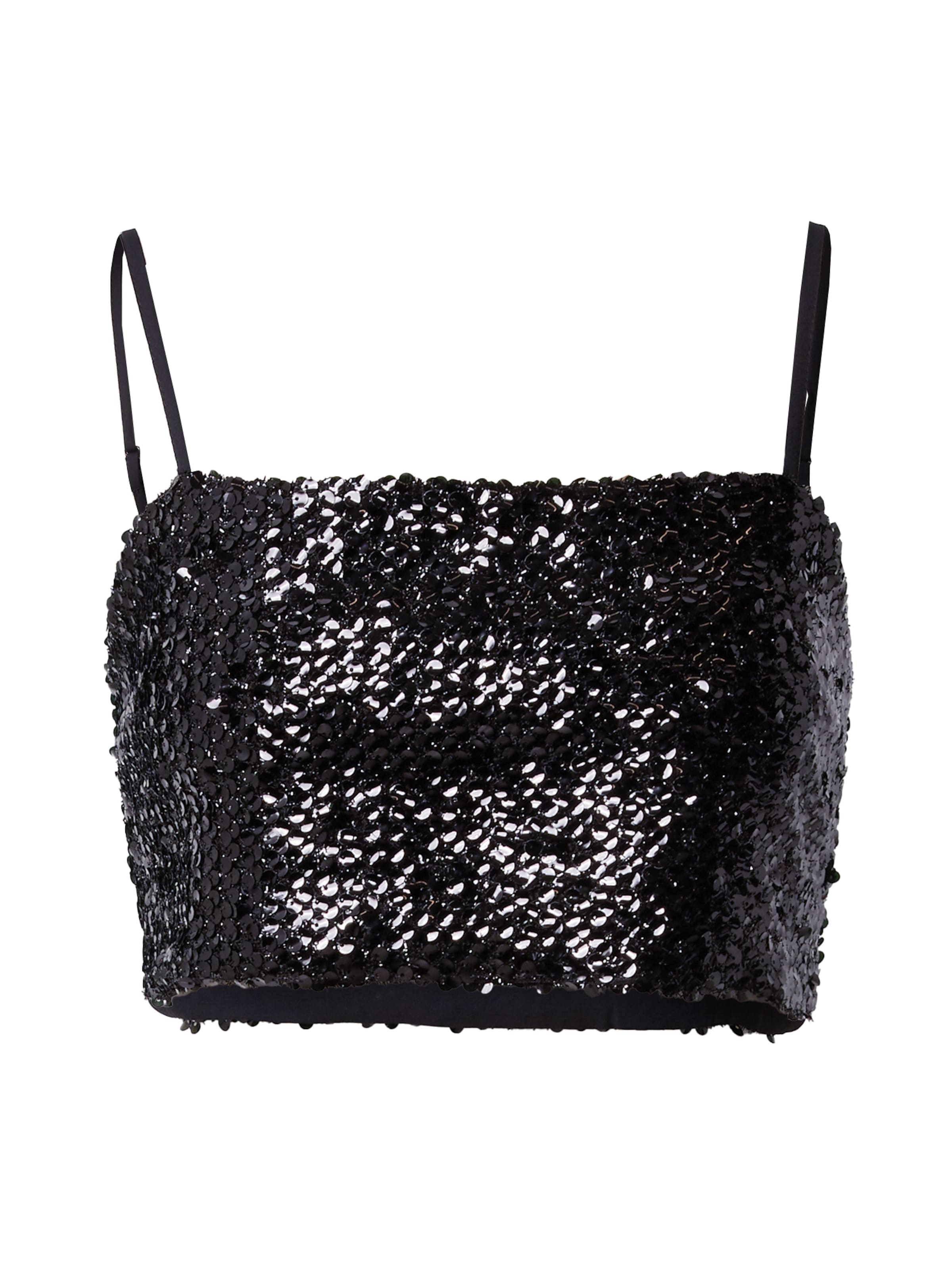 Nasty Gal Top – černá: přední strana