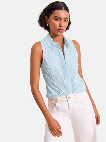 Camicia da donna di Lipsy in blu: frontale