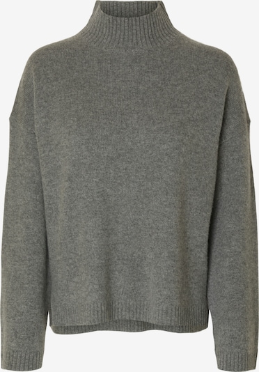 SELECTED Džemperis 'SLFCILLE', krāsa - raibi pelēks, Preces skats