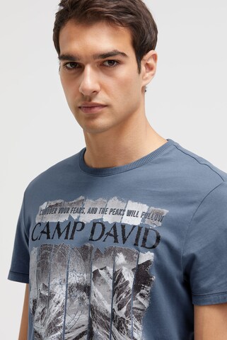 CAMP DAVID Shirt in Blue