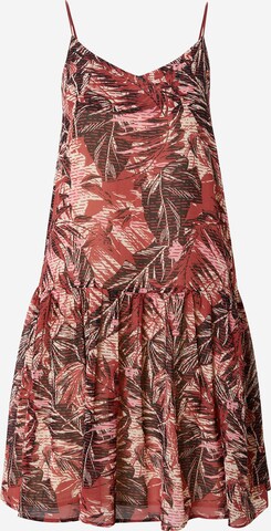 Robe d’été 'HOLLY' PULZ Jeans en marron : devant