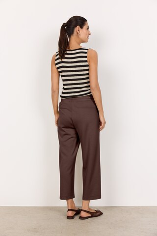 Soyaconcept Wide leg Pants 'Banu' in Brown