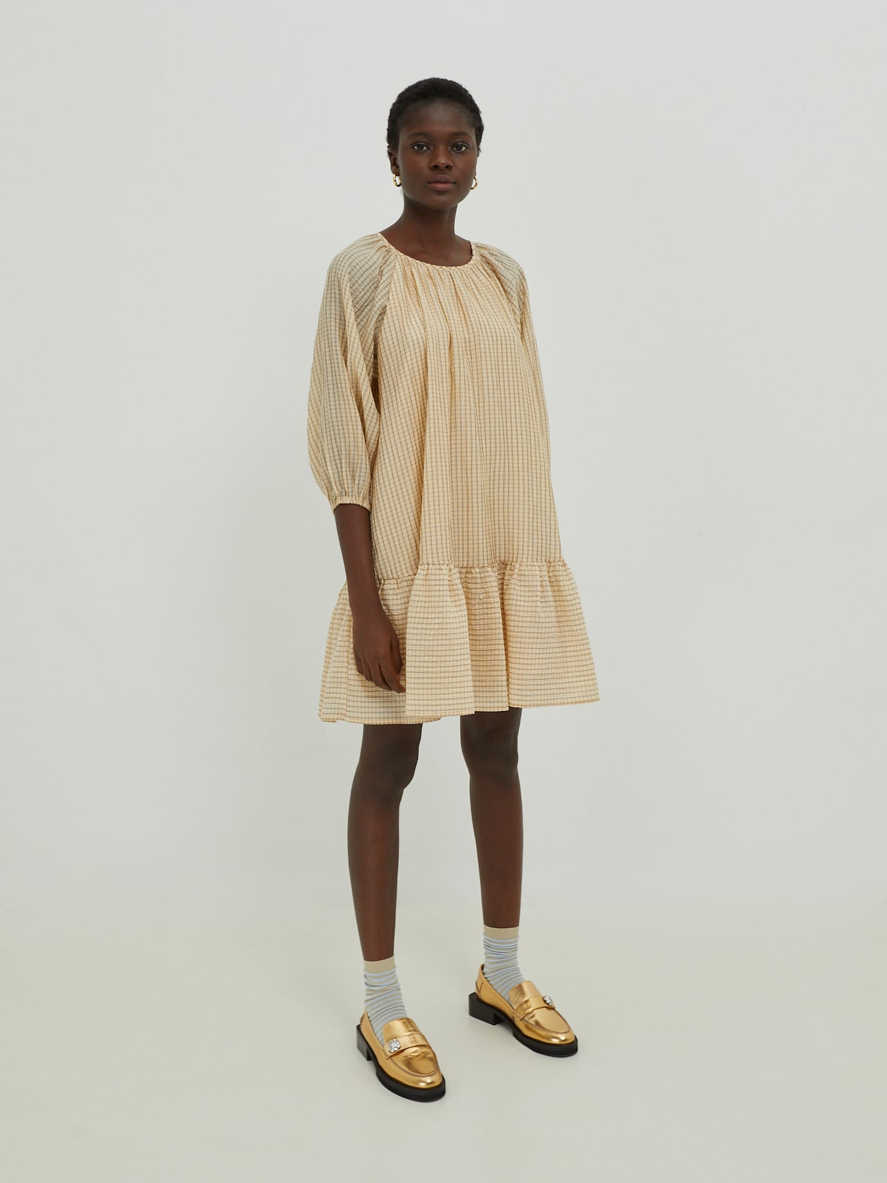 EDITED Produits Robe 'Paola' beige