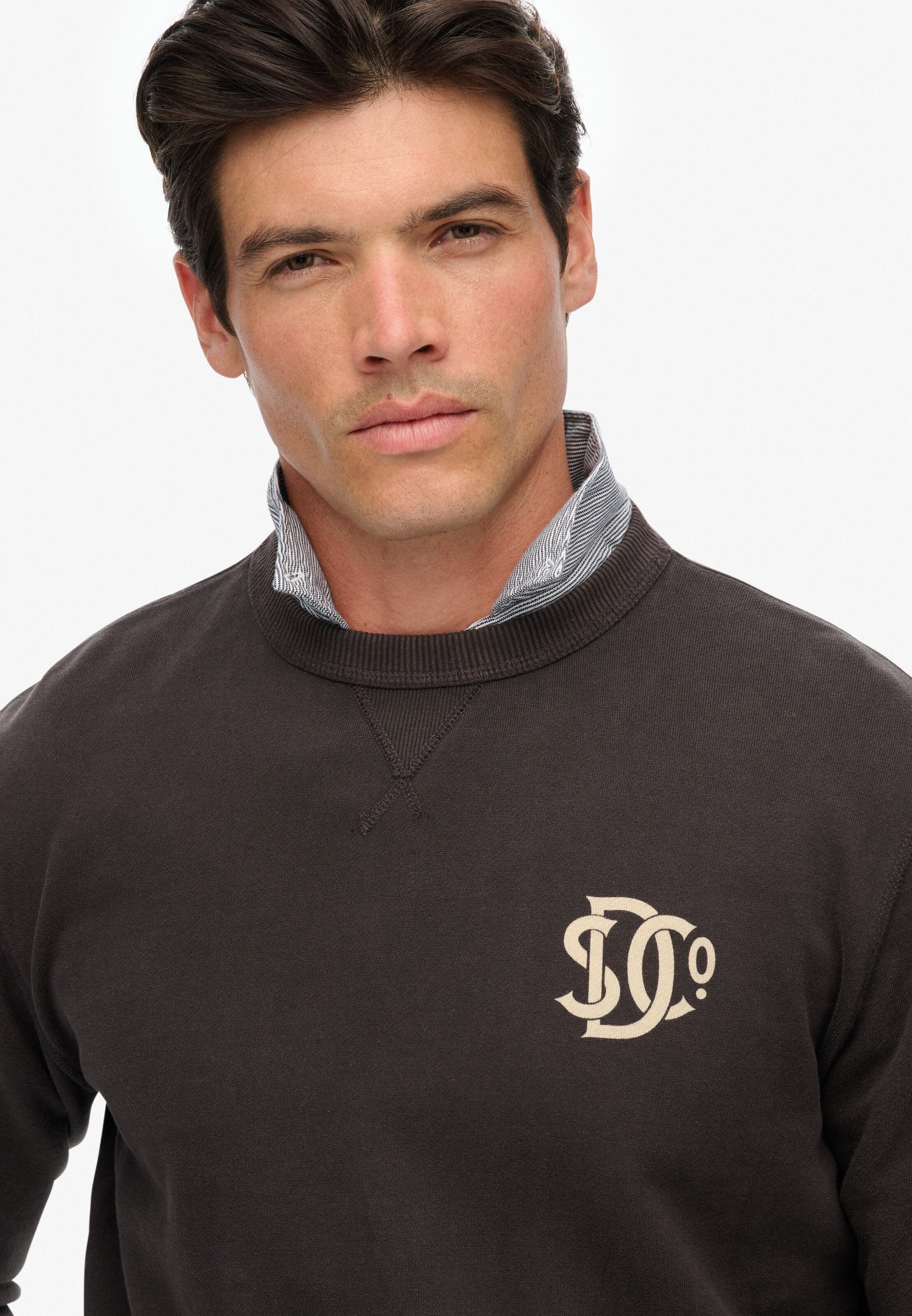 Sweat-shirt Superdry & Co en noir