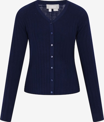 Usha - Cárdigan en azul: frente