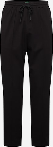 UNITED COLORS OF BENETTON Regular Pants in Black: front