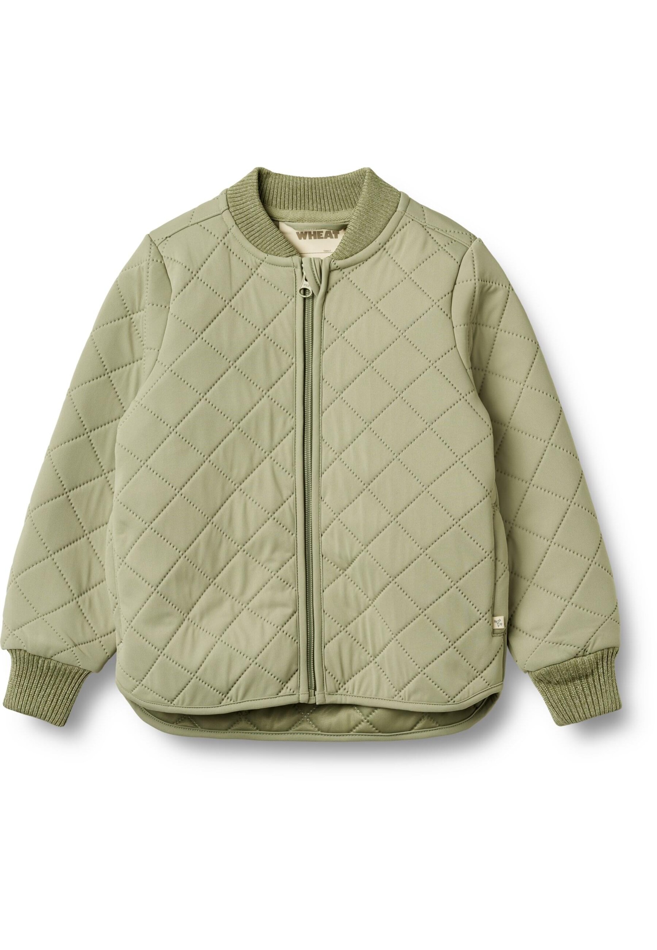 WHEAT Přechodná bunda 'Loui' – zelená: přední strana