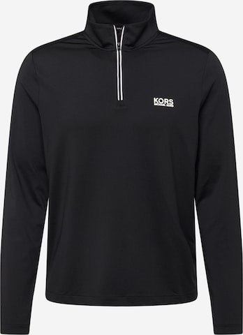 Michael KorsTehnička sportska majica - crna boja: prednji dio