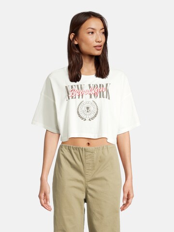 AÉROPOSTALE Shirt in Beige: front