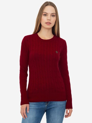 Sir Raymond Tailor Sweater 'İgor' in Red: front