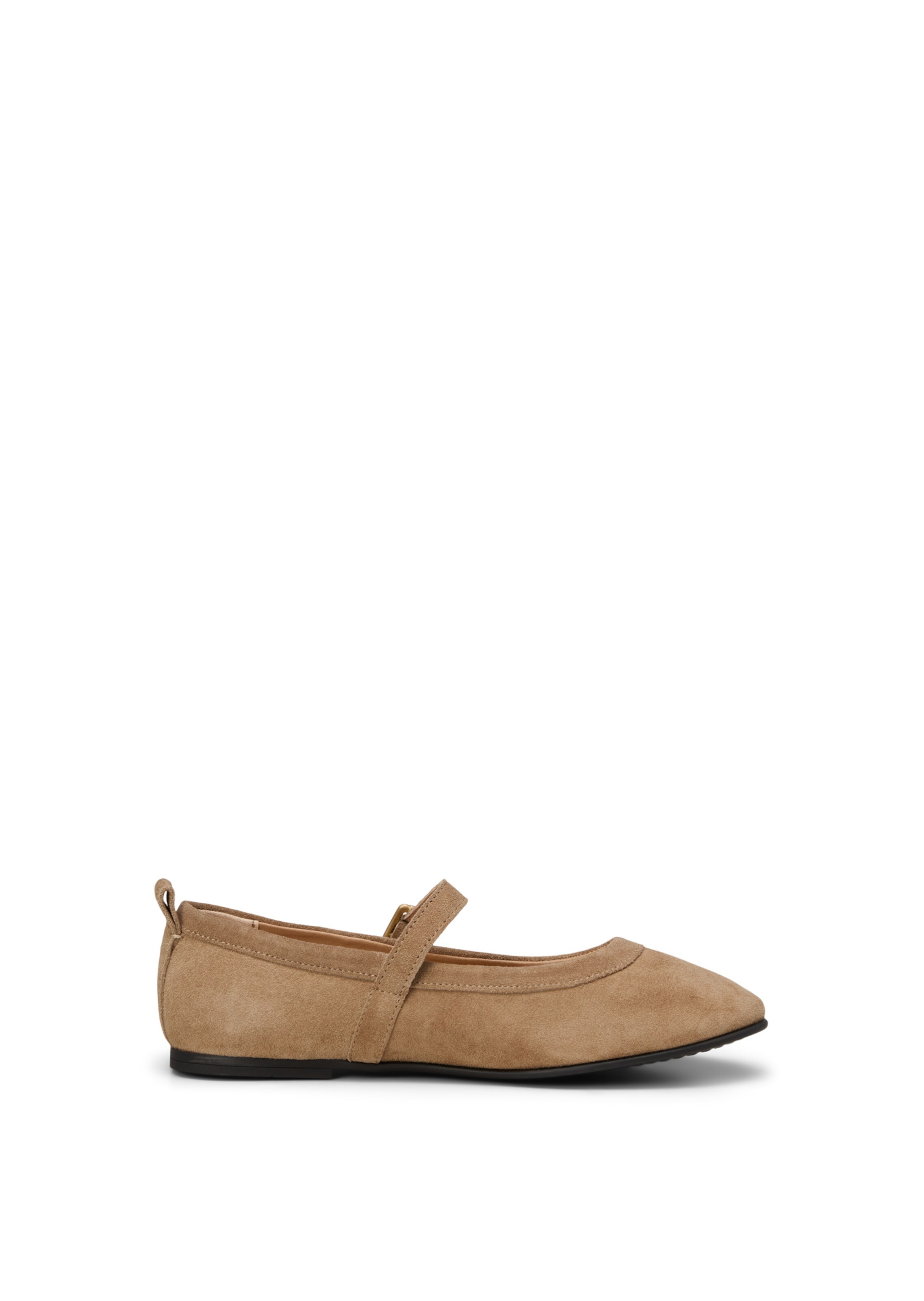 Marc O'Polo Strap ballerina 'Gina' in Brown