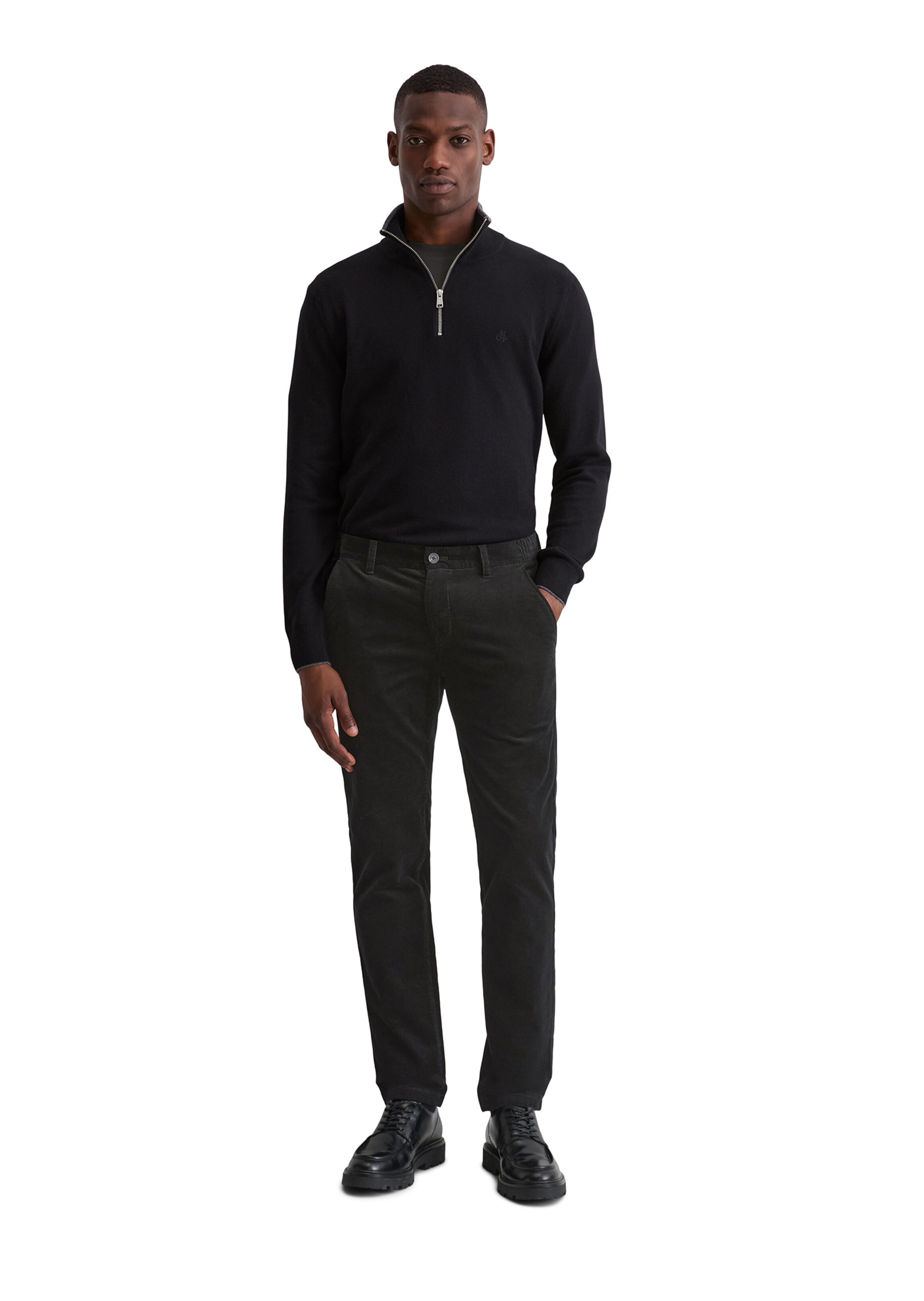 Regular Pantalon Marc O'Polo en noir