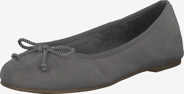 s.Oliver Ballet Flats '22121' in Grey: front