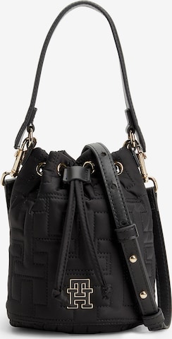 TOMMY HILFIGER Shoulder bag in Black: front