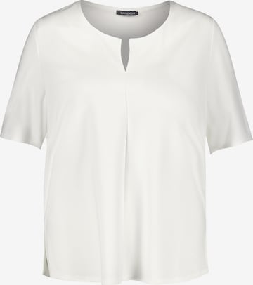T-shirt SAMOON en blanc : devant