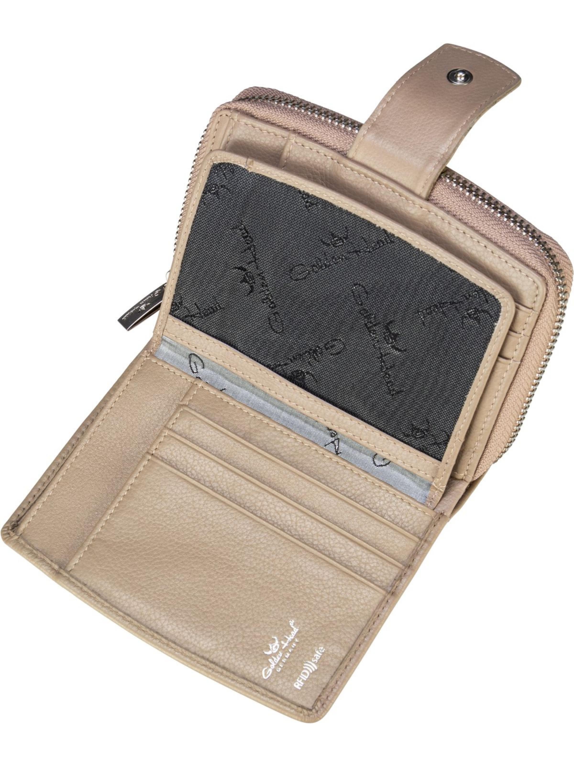 GOLDEN HEAD Portemonnee 'Madrid' in Beige