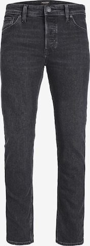 Slimfit Jeans 'JJIMike JJOriginal' de la JACK & JONES pe negru: față