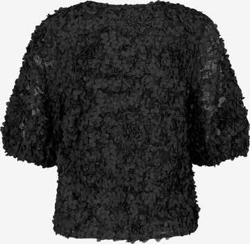 TAIFUN Bluzka w kolorze czarny