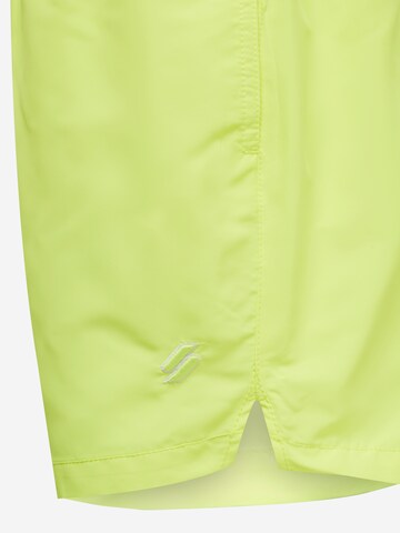 Superdry Plavecké šortky – zelená