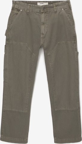 Pull&Bear Bojówki w kolorze zielony: przód