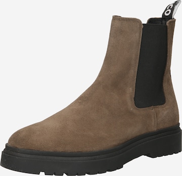 Bianco Chelsea boots 'BIATEMPO' in Green: front
