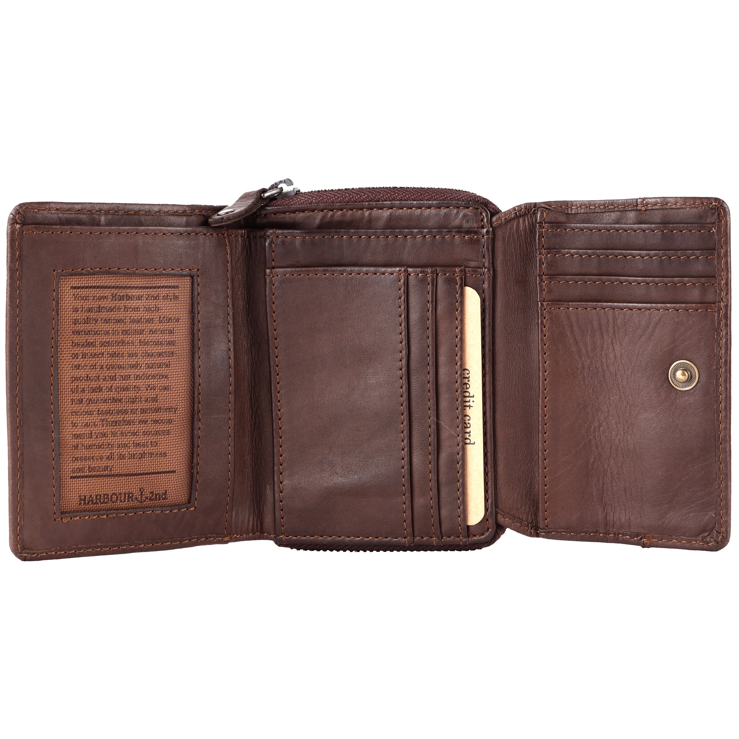 Harbour 2nd Wallet 'Carla' in Brown
