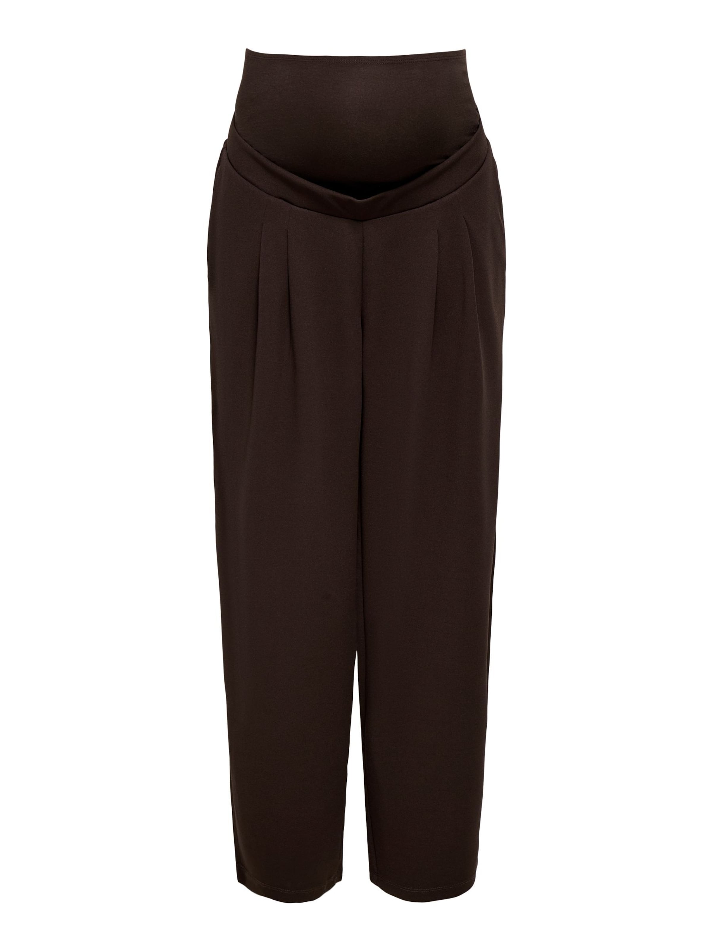 Barrel Pantalon à pince 'OLMBang' Only Maternity en marron