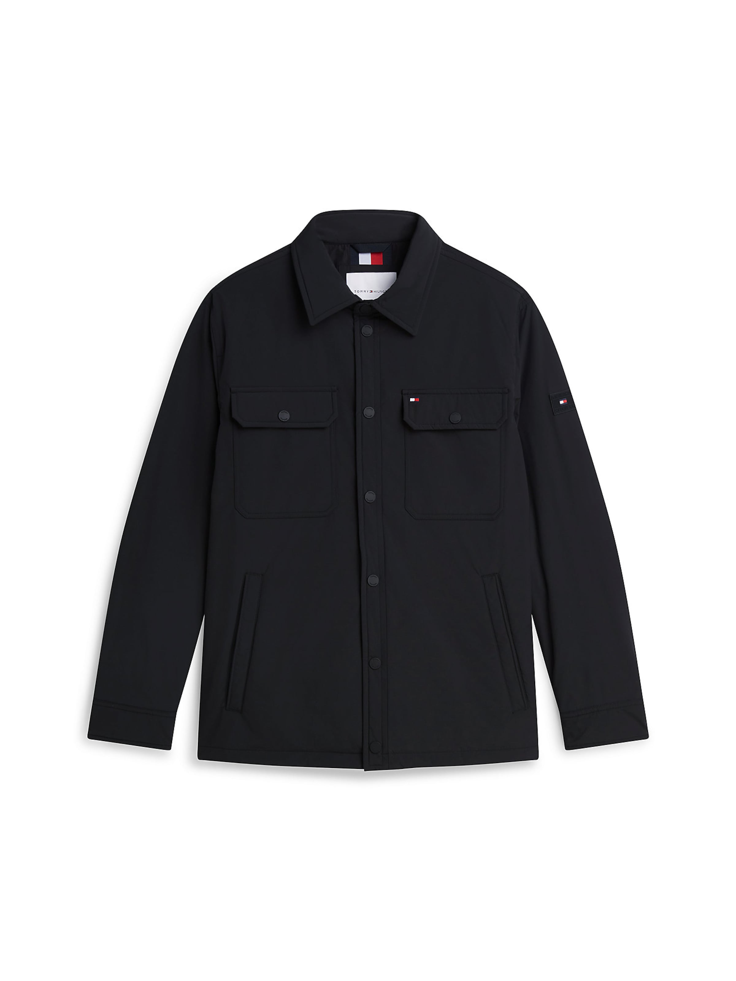Veste mi-saison TOMMY HILFIGER en noir : devant