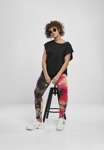 Urban Classics Skinny Legíny - Zmiešané farby