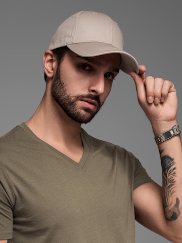 Casquette Ombre en gris : devant