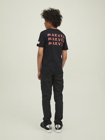 Jack & Jones Junior Shirt 'Marvel' in Black