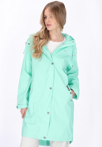 Schmuddelwedda - Abrigo funcional en verde: frente