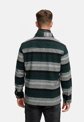 INDICODE JEANS Between-Season Jacket 'INDjango' in Grey