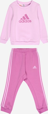 Survêtement 'Bagde of Sport' ADIDAS SPORTSWEAR en rose : devant