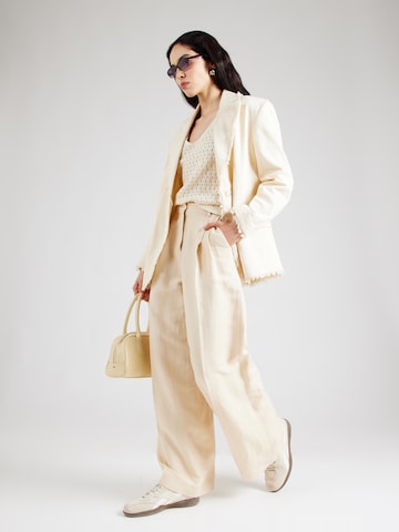 Tops en tricot QS en beige