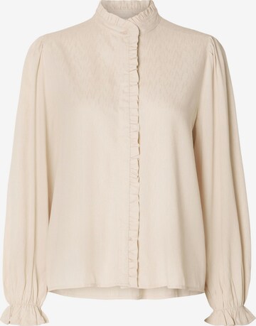 SELECTED FEMME Bluse in Beige: predná strana