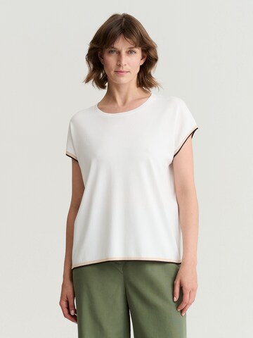 TATUUM - Pullover 'Ezi' em branco: frente