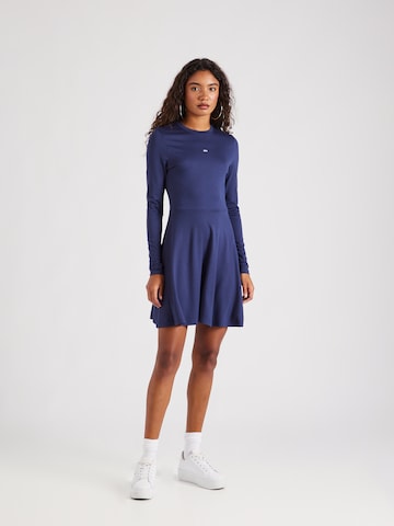 Tommy Jeans - Vestido em azul: frente