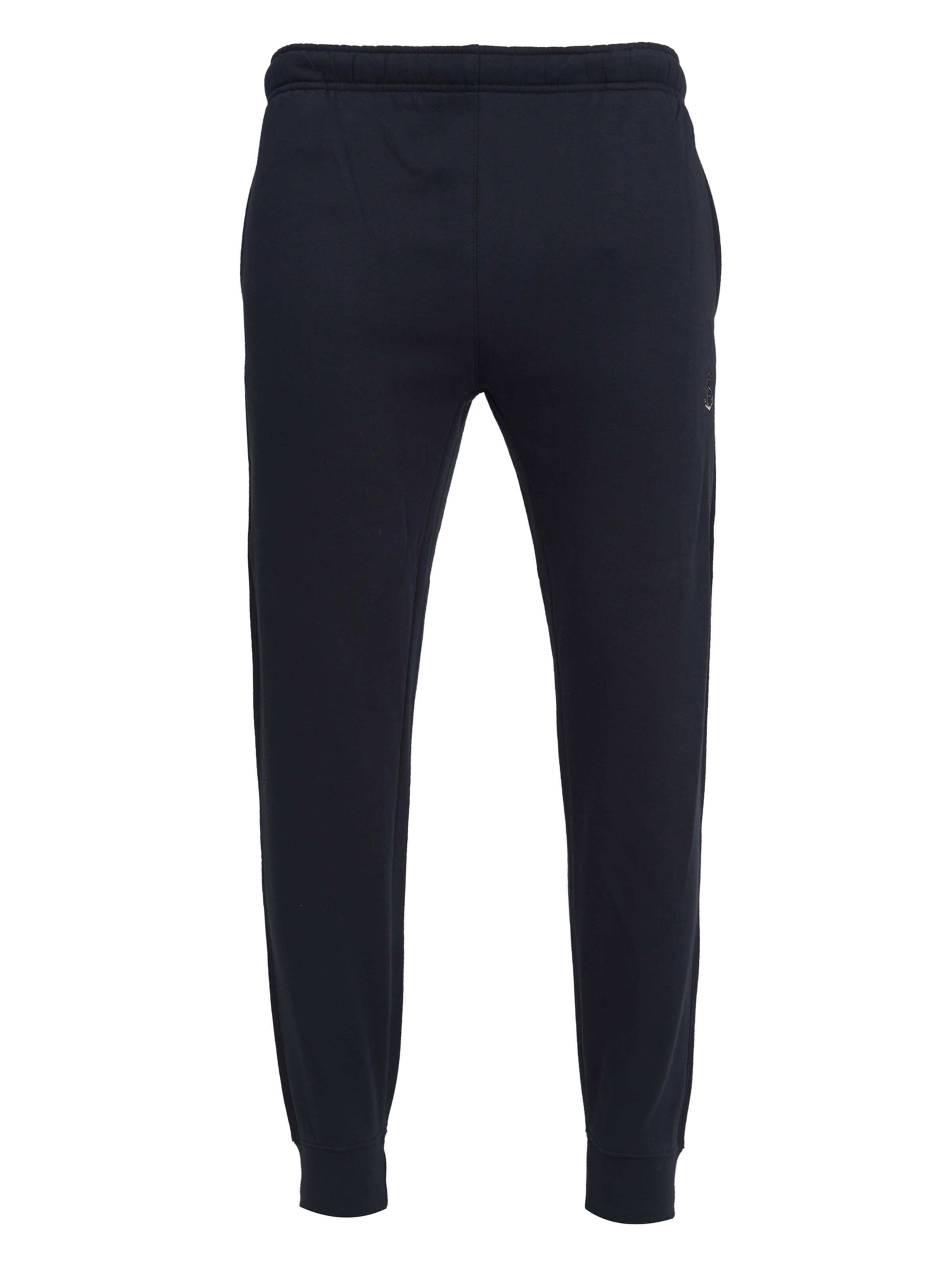 Mikon Tapered Broek 'Anker' in Blauw: voorkant
