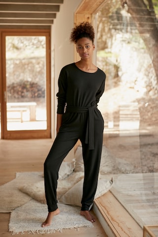 LASCANA Loungewear in Black: front