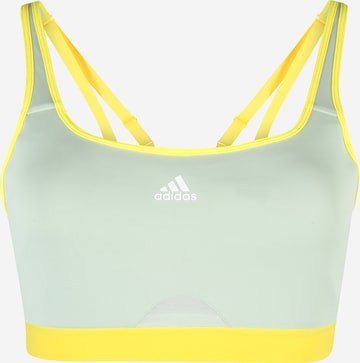 ADIDAS SPORTSWEAR Bustier Sport bh 'Tlrd Move High-Support ' in Groen: voorkant