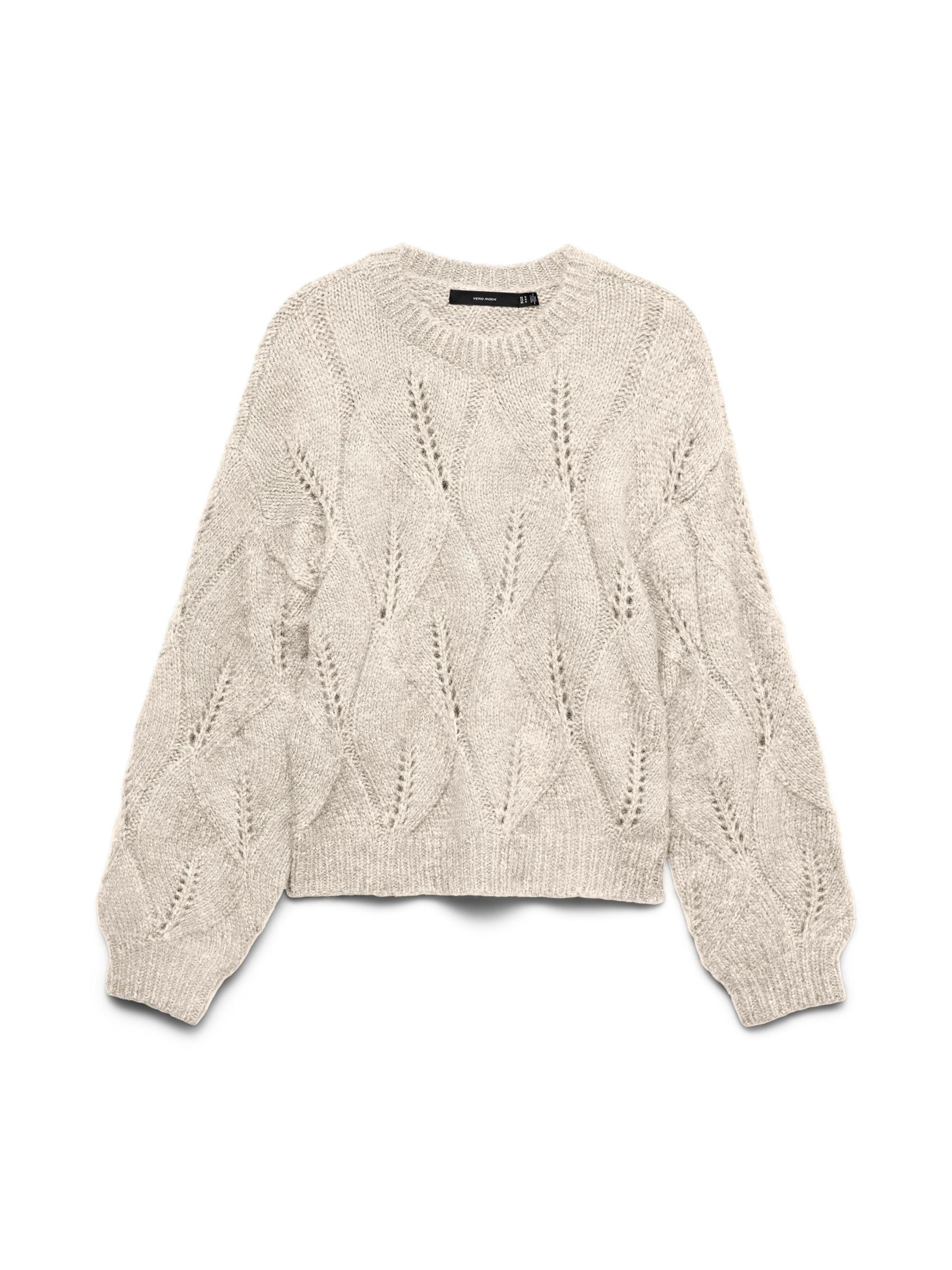 Pull-over 'ZENIA' VERO MODA en beige : devant