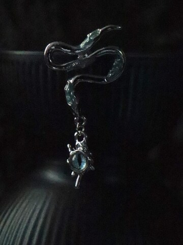 Nightini Earrings 'Gothic Punk' in Silver