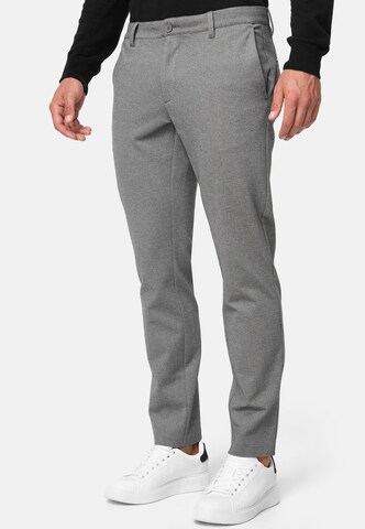 Coupe slim Pantalon chino 'Burch' JEFF en gris