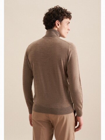 Pull-over SEIDENSTICKER en marron