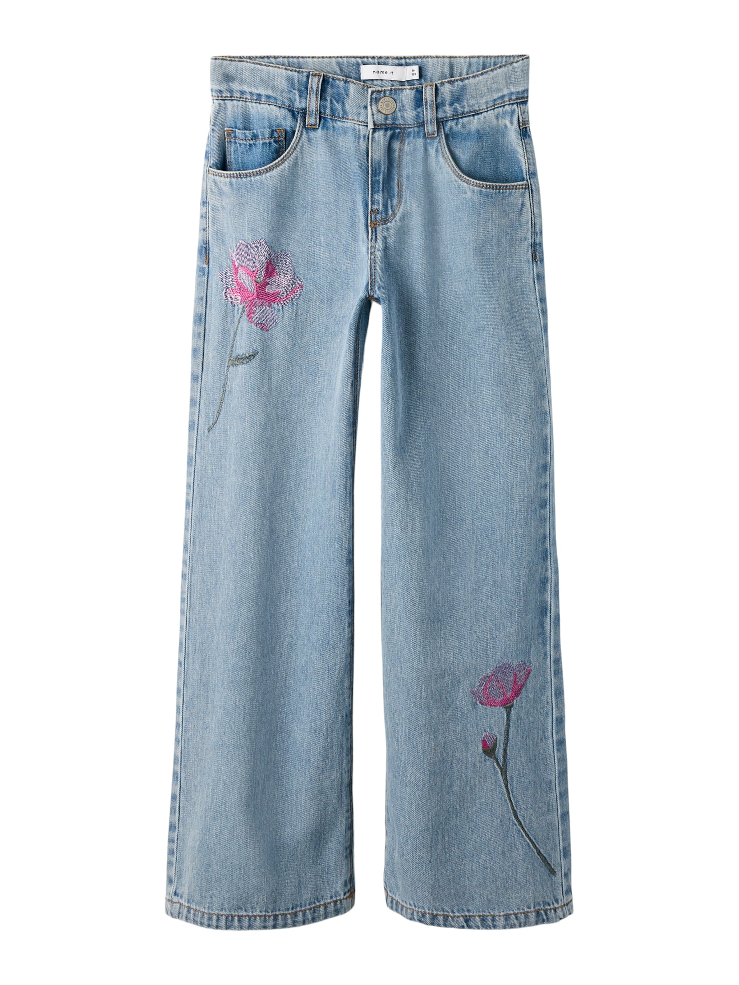 NAME IT - Pierna ancha Vaquero 'NKFROSE' en azul: frente