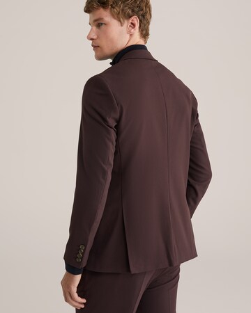 WE Fashion Slim fit Blazer in Brown